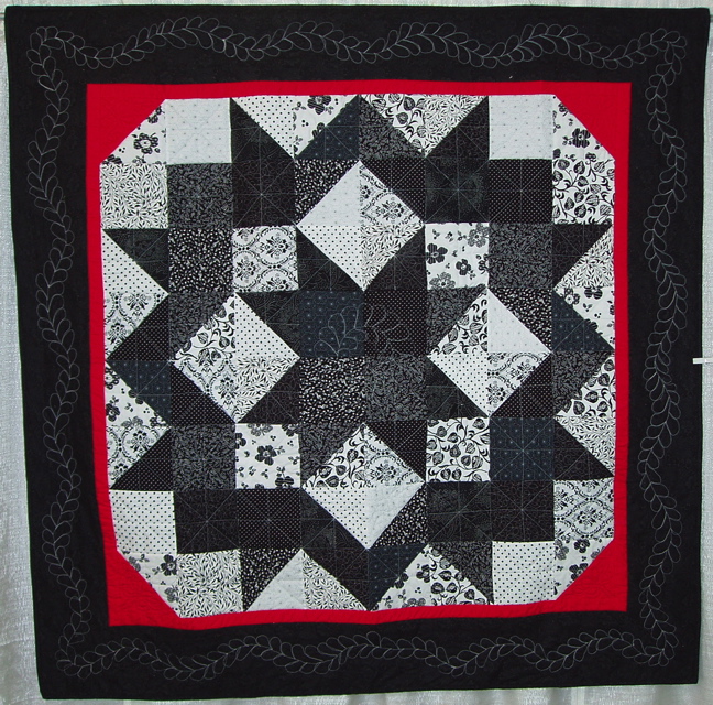 A 19 Christa Huwe -Black, White and Red All Around